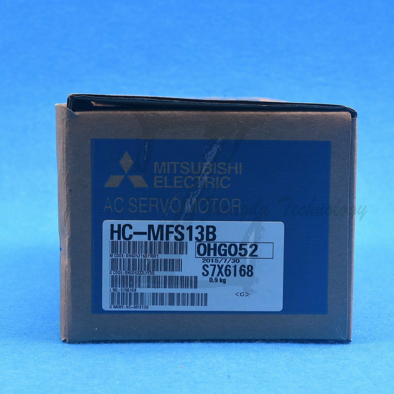 NEW Mitsubishi Servo Motor 0.1 kW 200 V & 400 V 2.6 A 4500 rpm 0.32 Nm HC-MFS13B - MITSUBISHI