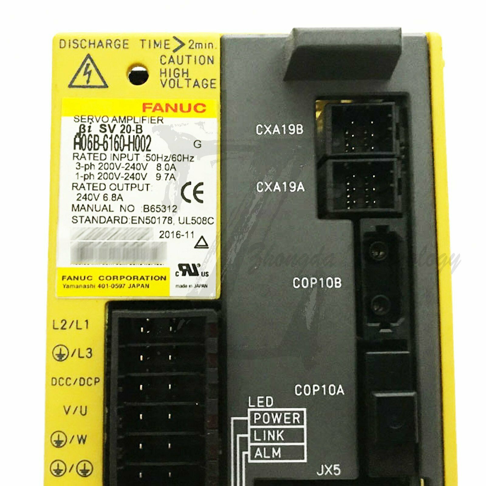 New Fanuc small drive BISV-20 A06B-6160-H002 original authentic - FANUC
