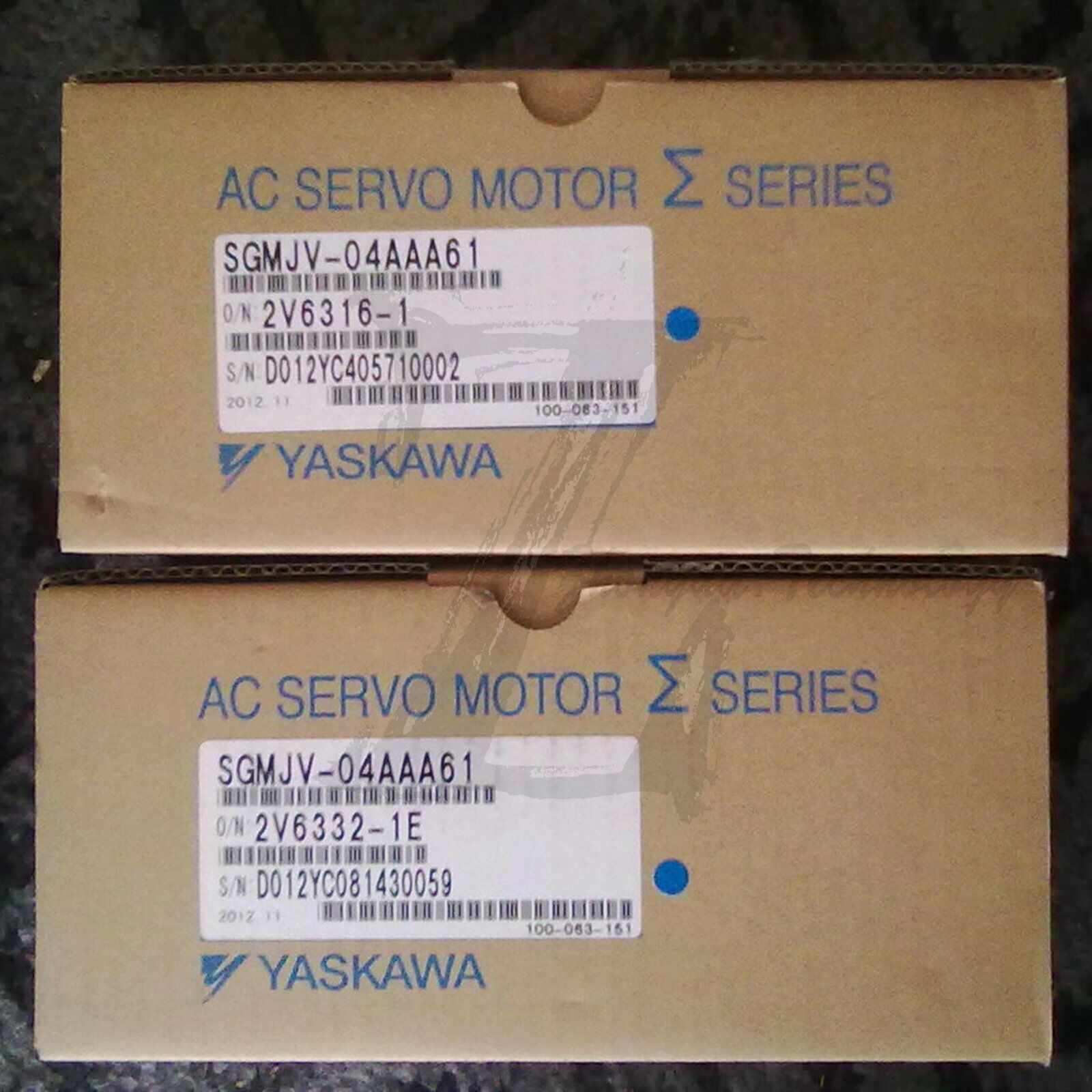 NEW Yaskawa Servo 400w Motor SGMJV-04AAA61 - YASKAWA