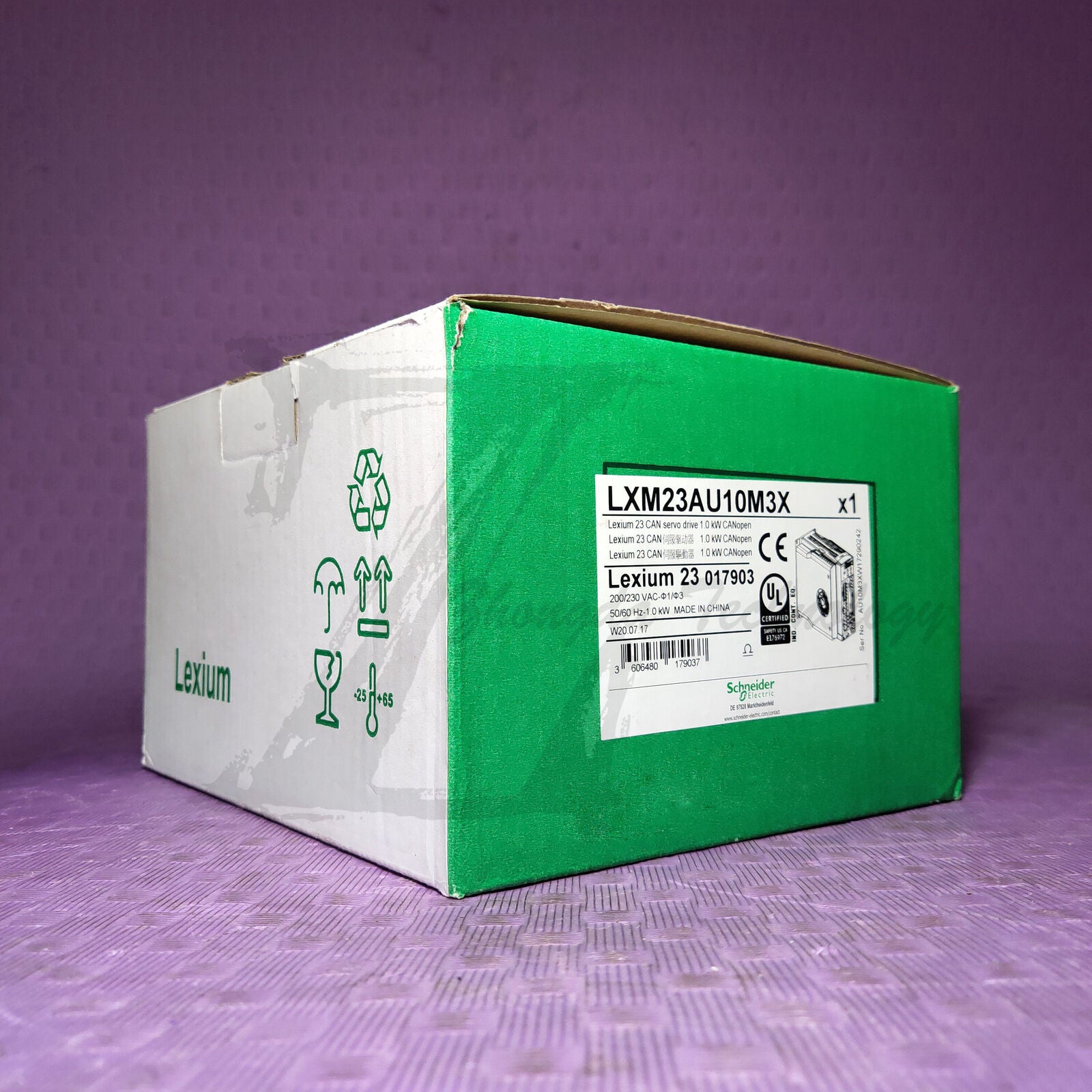 New Schneider LXM23AU10M3X : LXM23 servo drive - single phase 200...255 V - 1 kW - SCHNEIDER