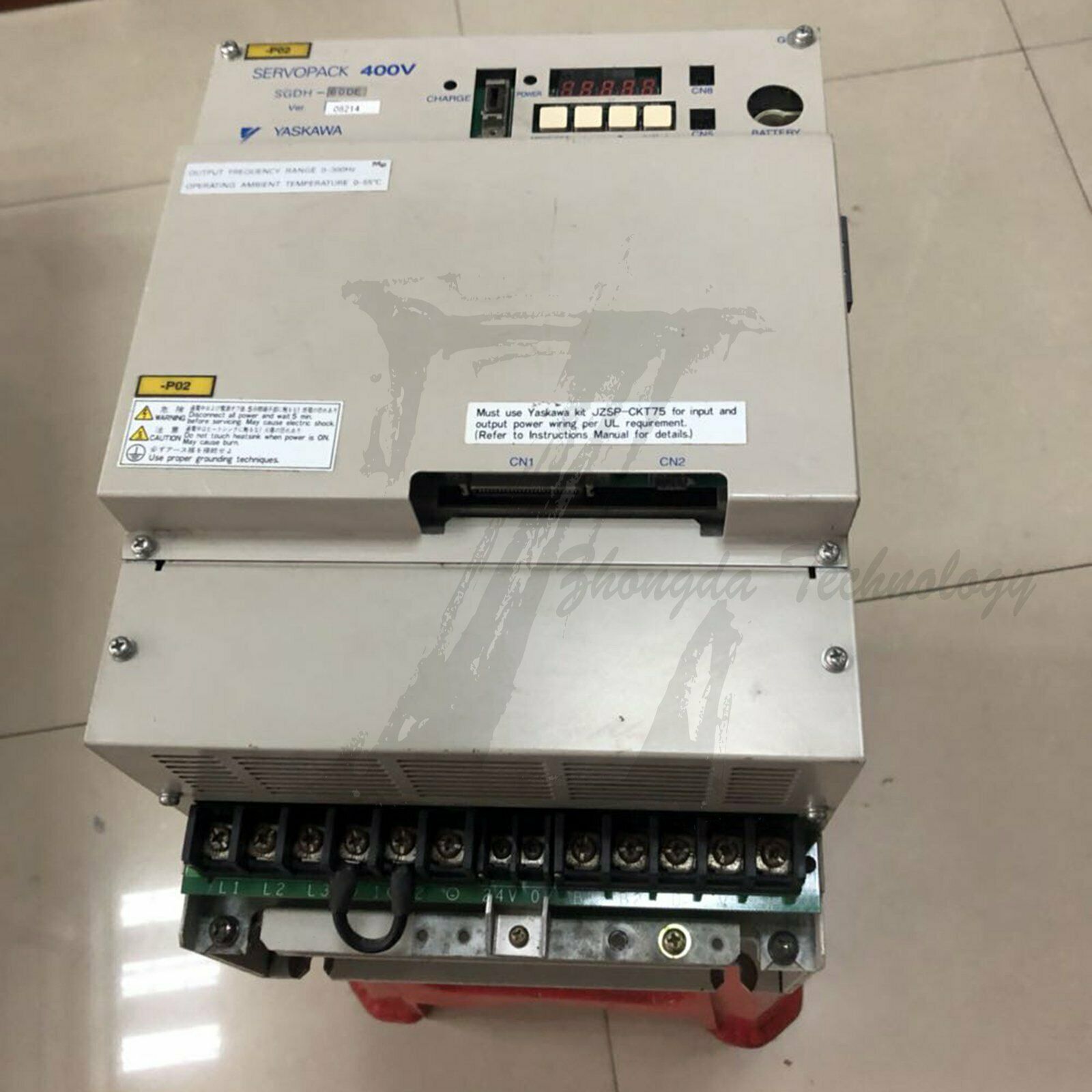 Used Yaskawa AC servo driver SGDH-60DE good - YASKAWA