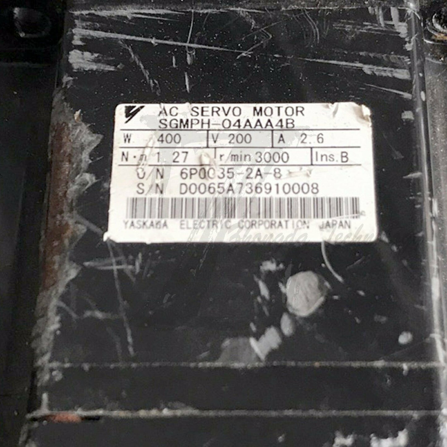 Used Yaskawa Servo Motor SGMPH-04AAA4B good test - YASKAWA