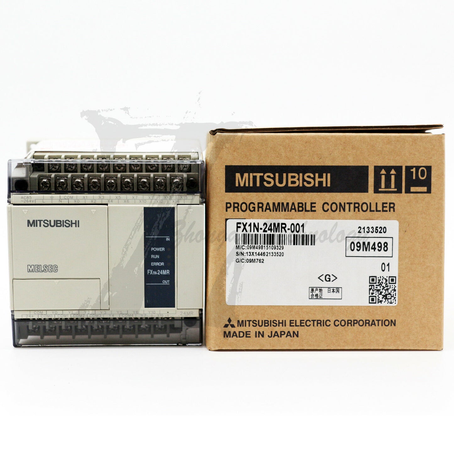 NEW Mitsubishi PLC MELSEC FX1N-24MR-001 FX1N24MR001 - MITSUBISHI
