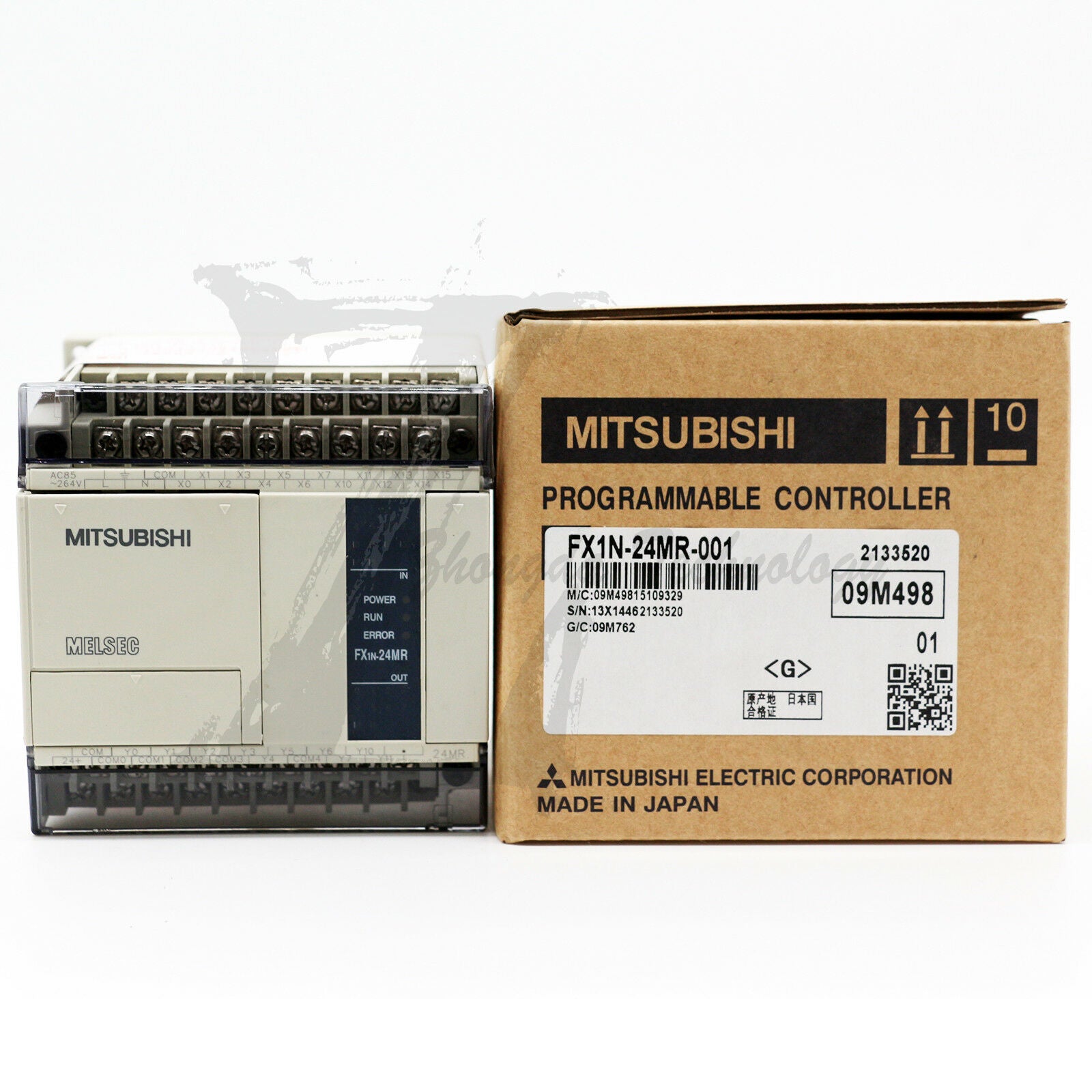 NEW Mitsubishi PLC MELSEC FX1N-24MR-001 FX1N24MR001 - MITSUBISHI