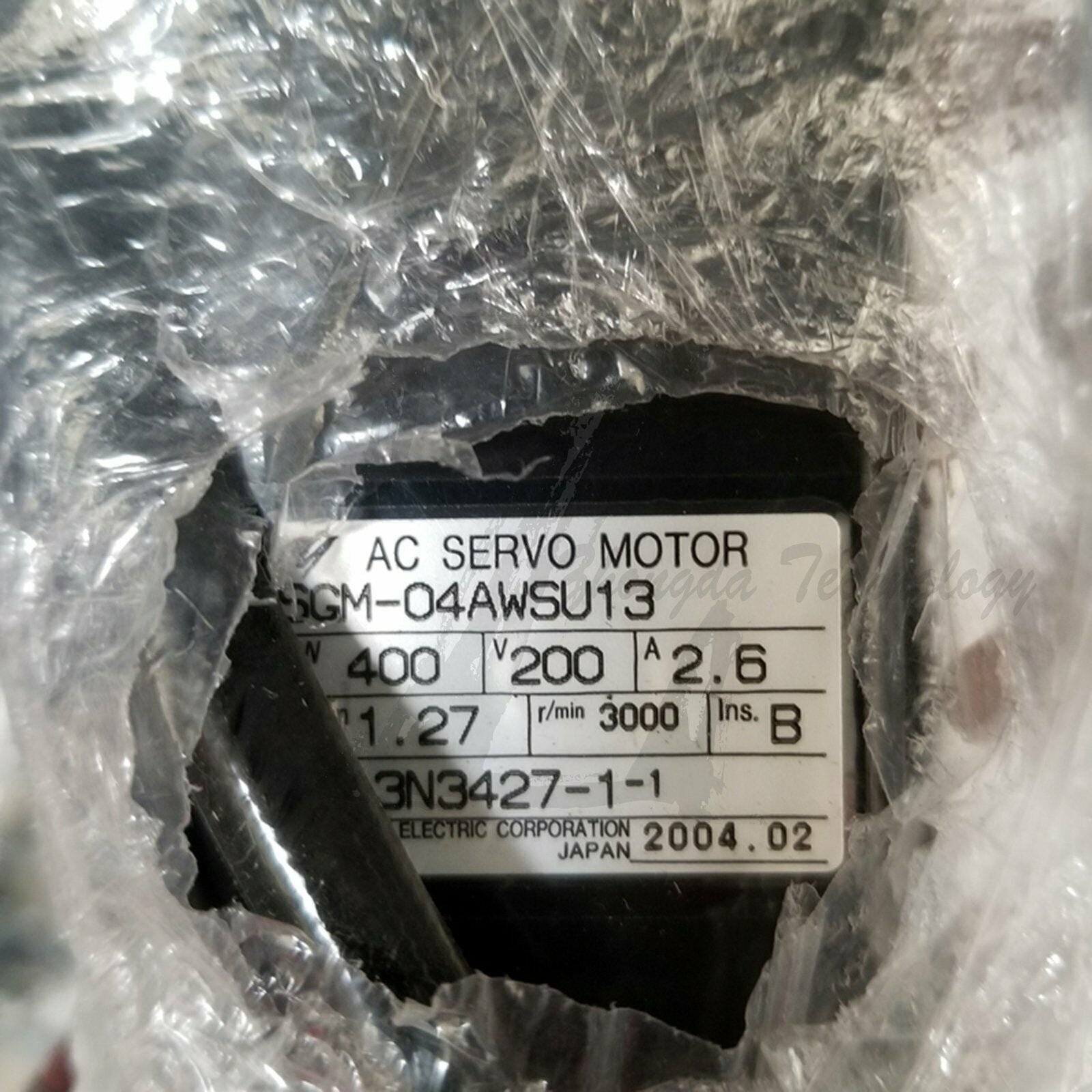 Used Yaskawa Motor SGM-04AWSU13 Tested In Good Condition - YASKAWA
