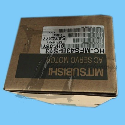 NEW Mitsubishi,Servo Motor 400 W, 122 V,2.8A, 3000 rpm,HC-MFS43B-S13 - MITSUBISHI