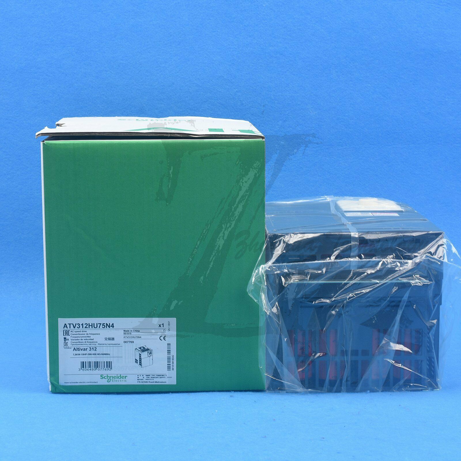 NEW Schneider ATV312HU75N4 inverter, three-phase 380-500V input, 7.5KW - SCHNEIDER