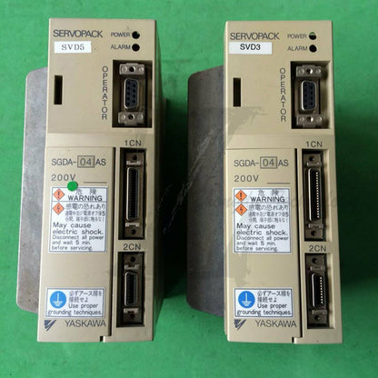 Used Yaskawa AC Servo Drive SGDA-04AS good - YASKAWA