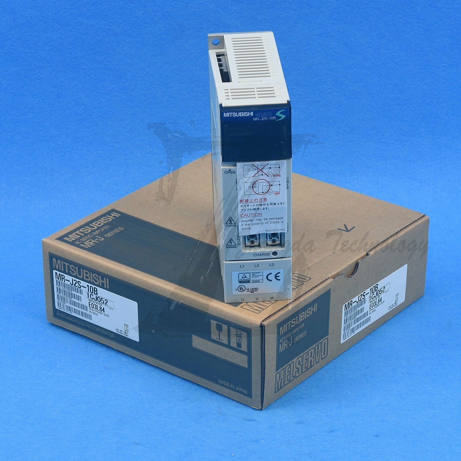 New Mitsubishi Servo Amplifier 3 Phase 200 V ac 10 A MR-J2S-10B - MITSUBISHI