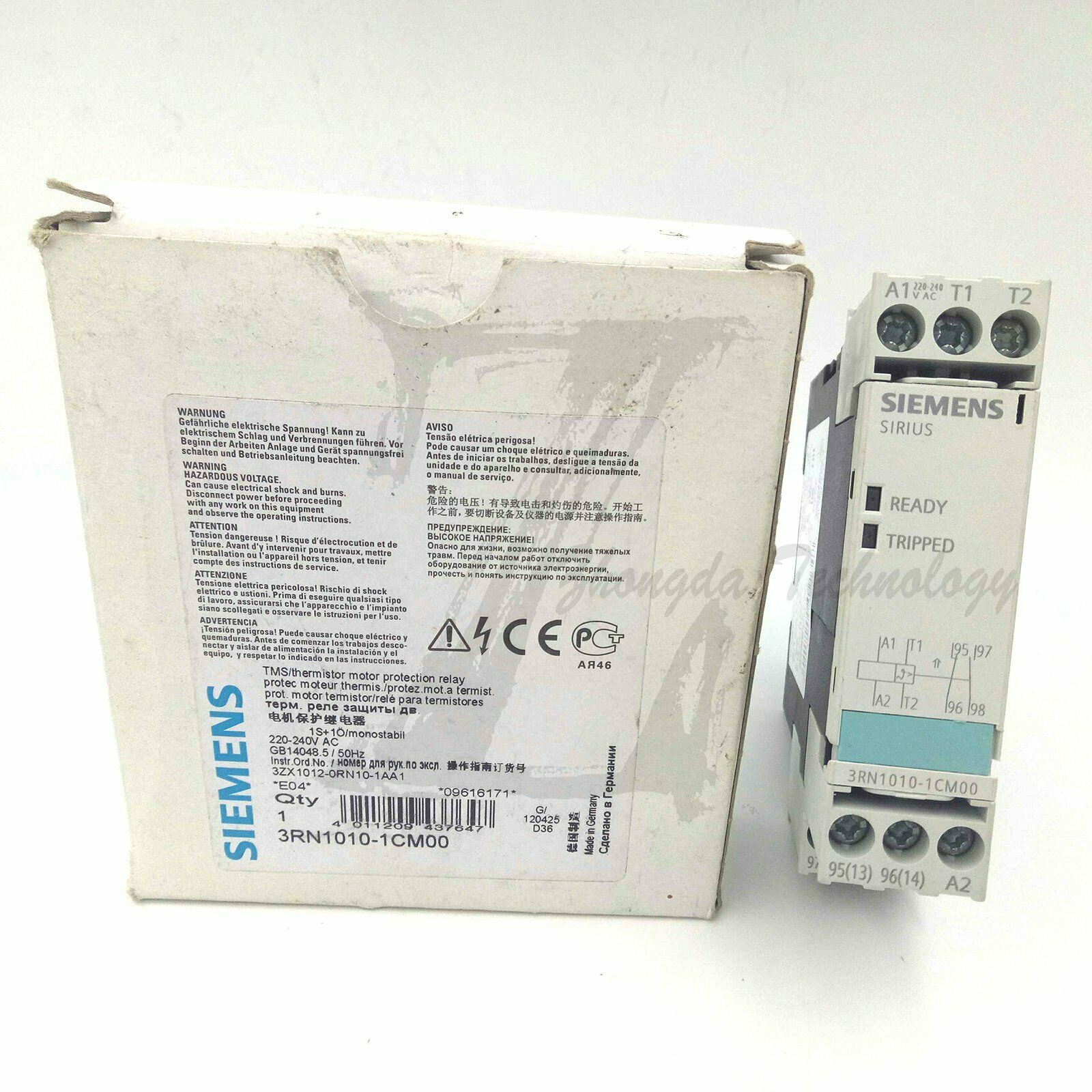 New Siemens motor protection relay 3RN1010-1CM00 Siemens