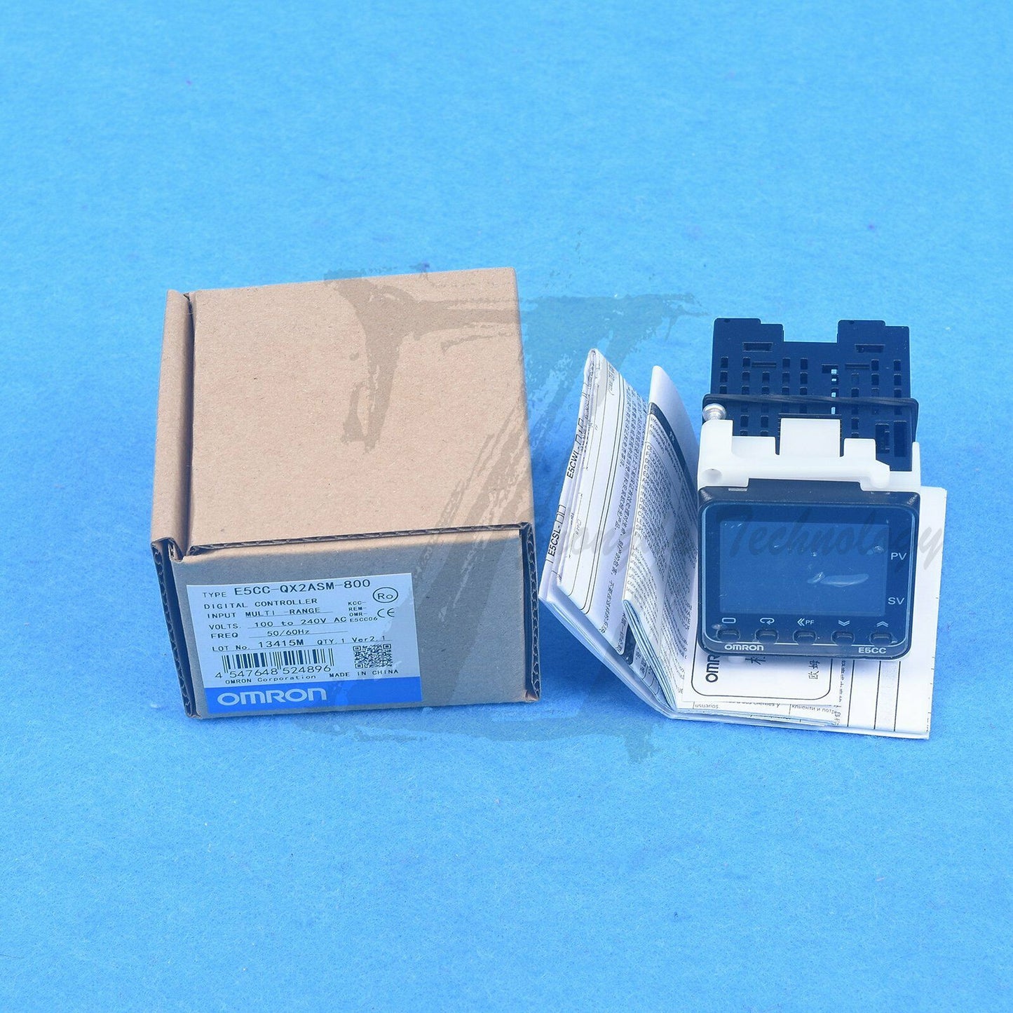 New Omron temperature controller E5CC-QX2ASM-800 - OMRON