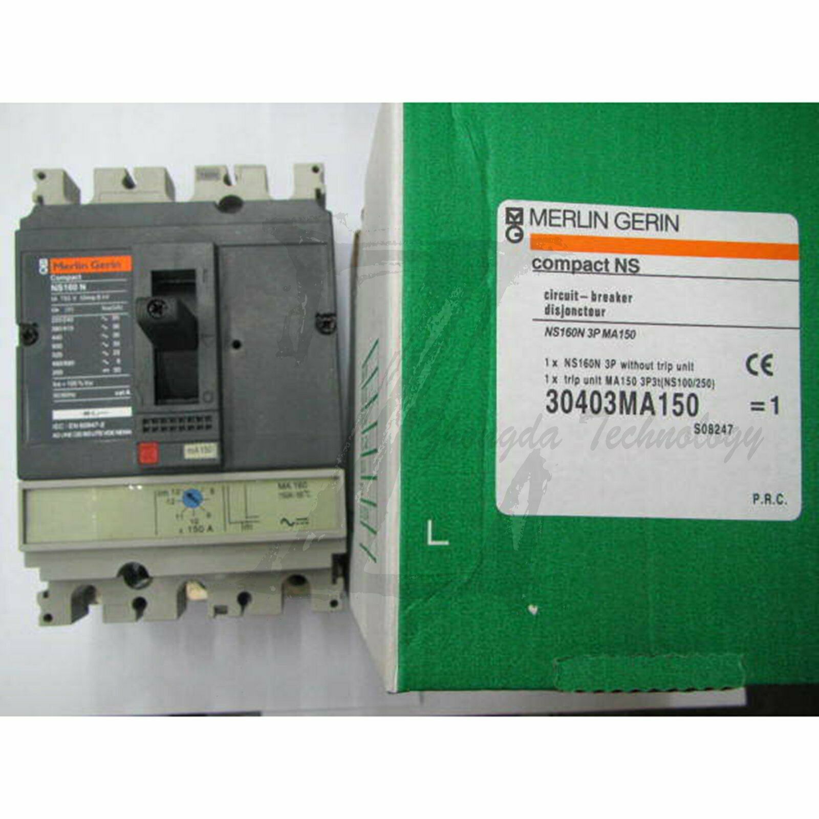 Merlin Gerin Circuit Breaker NS160N 3P160A Circuit Breaker Air Switch 3P - MERLIN GERIN