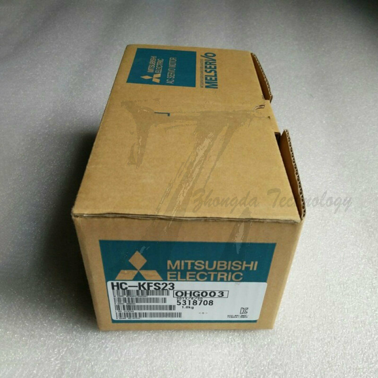 Mitsubishi Servo Motor 0.2 kW 200 V & 400 V 3.4 A 4500 rpm 0.64 Nm HC-KFS23 - MITSUBISHI