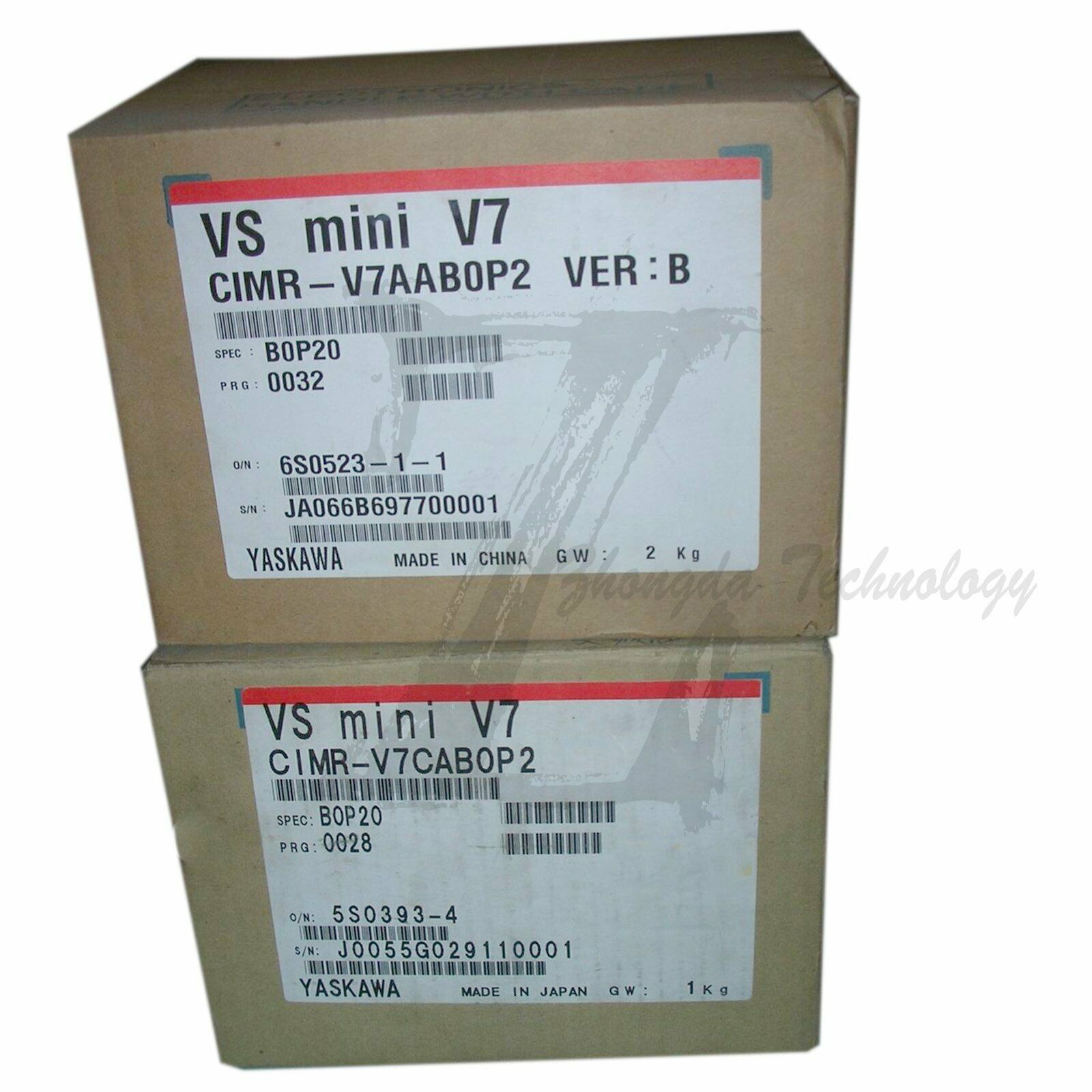 NEW Yaskawa Inverter CIMR-V7AAB0P2 0.2KW 200-240V - YASKAWA