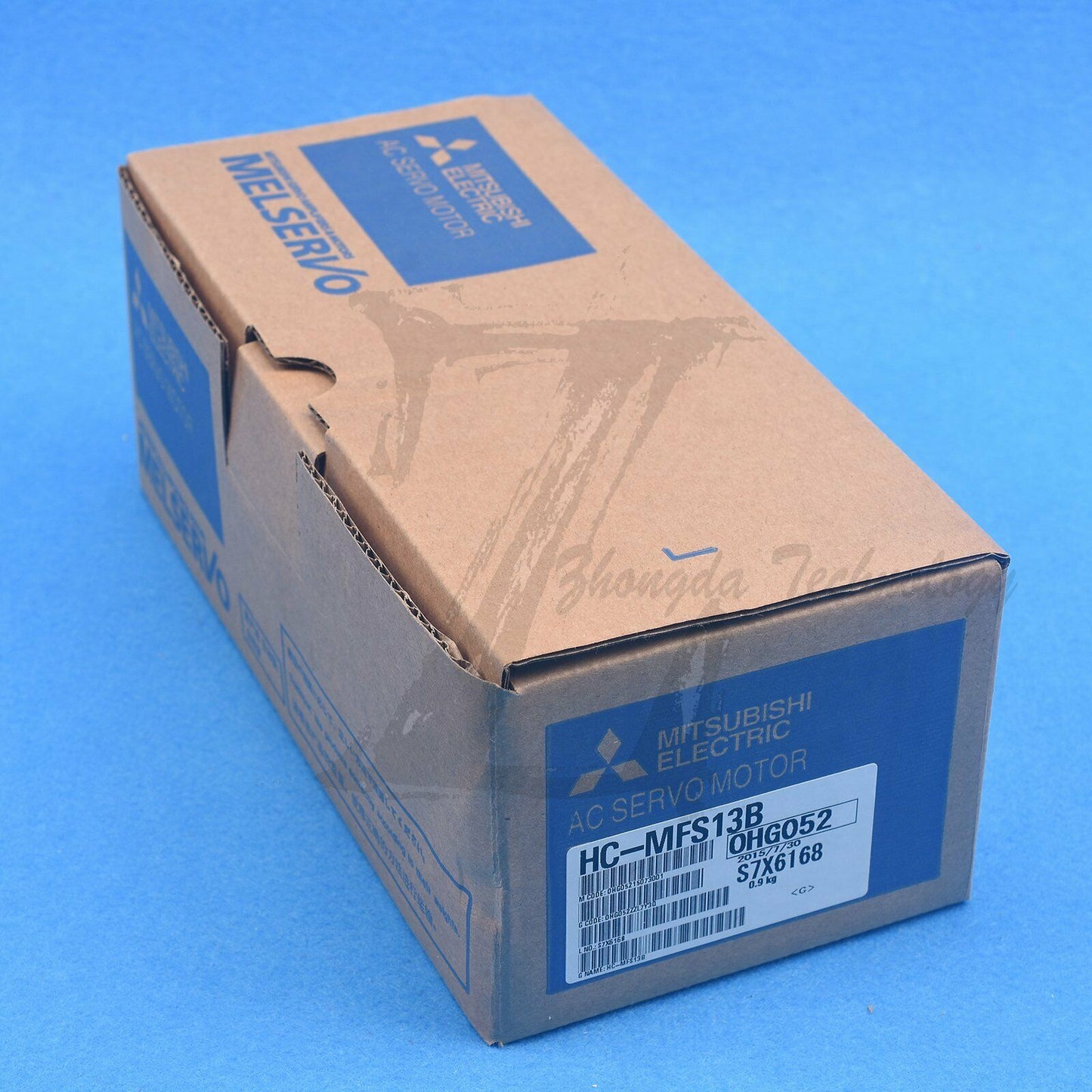 NEW Mitsubishi Servo Motor 0.1 kW 200 V & 400 V 2.6 A 4500 rpm 0.32 Nm HC-MFS13B - MITSUBISHI