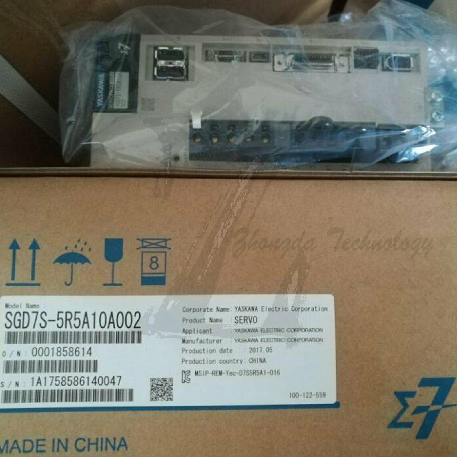 New In Box Yaskawa SGD7S-5R5A10A002 AC servo drive - YASKAWA