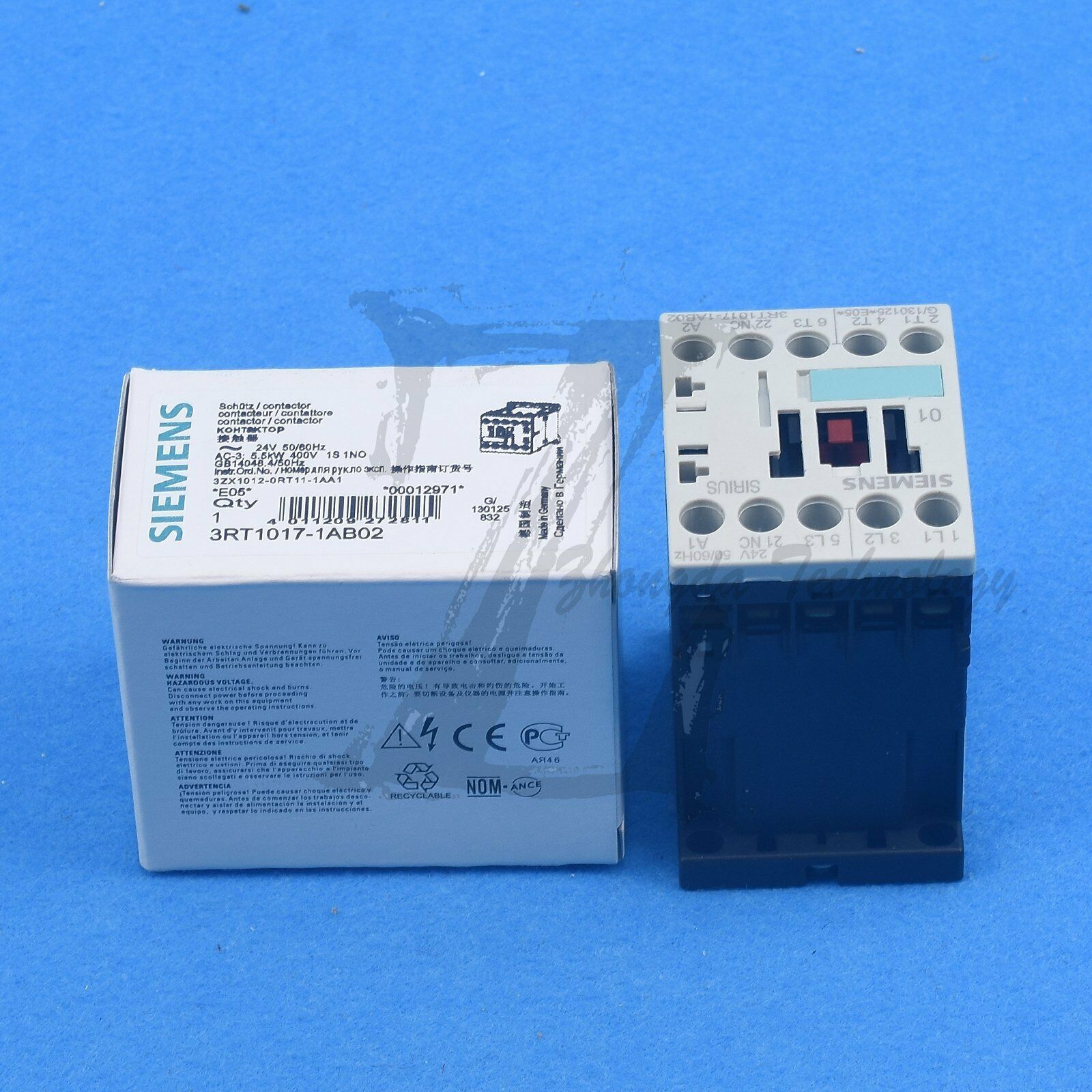 NEW Siemens contactor coil voltage 24V 3RT1017-1AB02 Siemens