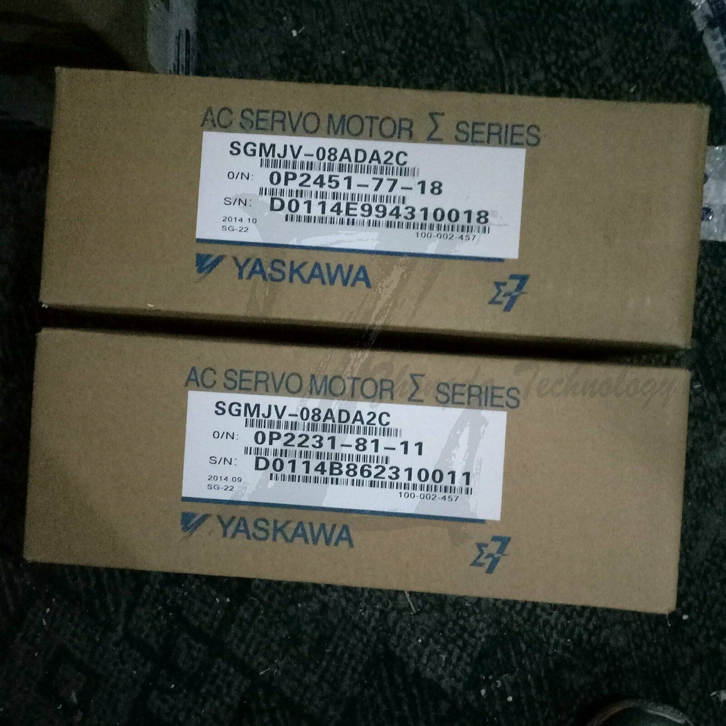 NEW Yaskawa AC servo motor SGMJV-08ADA2C - YASKAWA