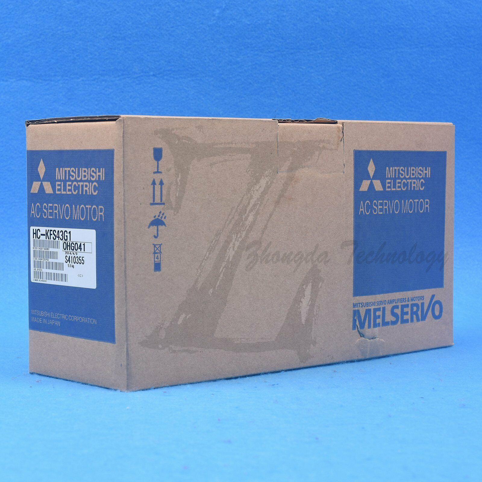 NEW Mitsubishi AC servo motor 129V 2.3A 400W 3000RPM HC-KFS43G1 - MITSUBISHI