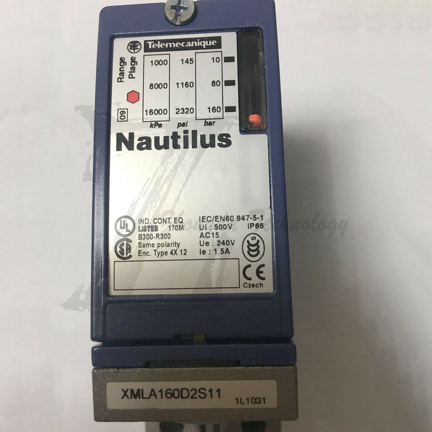 Schneider XMLA160D2S11 : Electromechanical pressure switch - SCHNEIDER