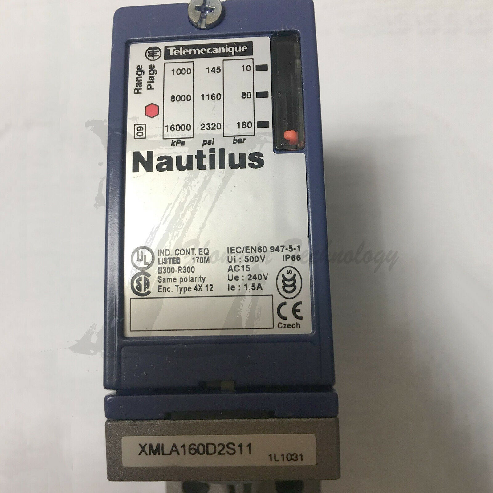 Schneider XMLA160D2S11 : Electromechanical pressure switch - SCHNEIDER