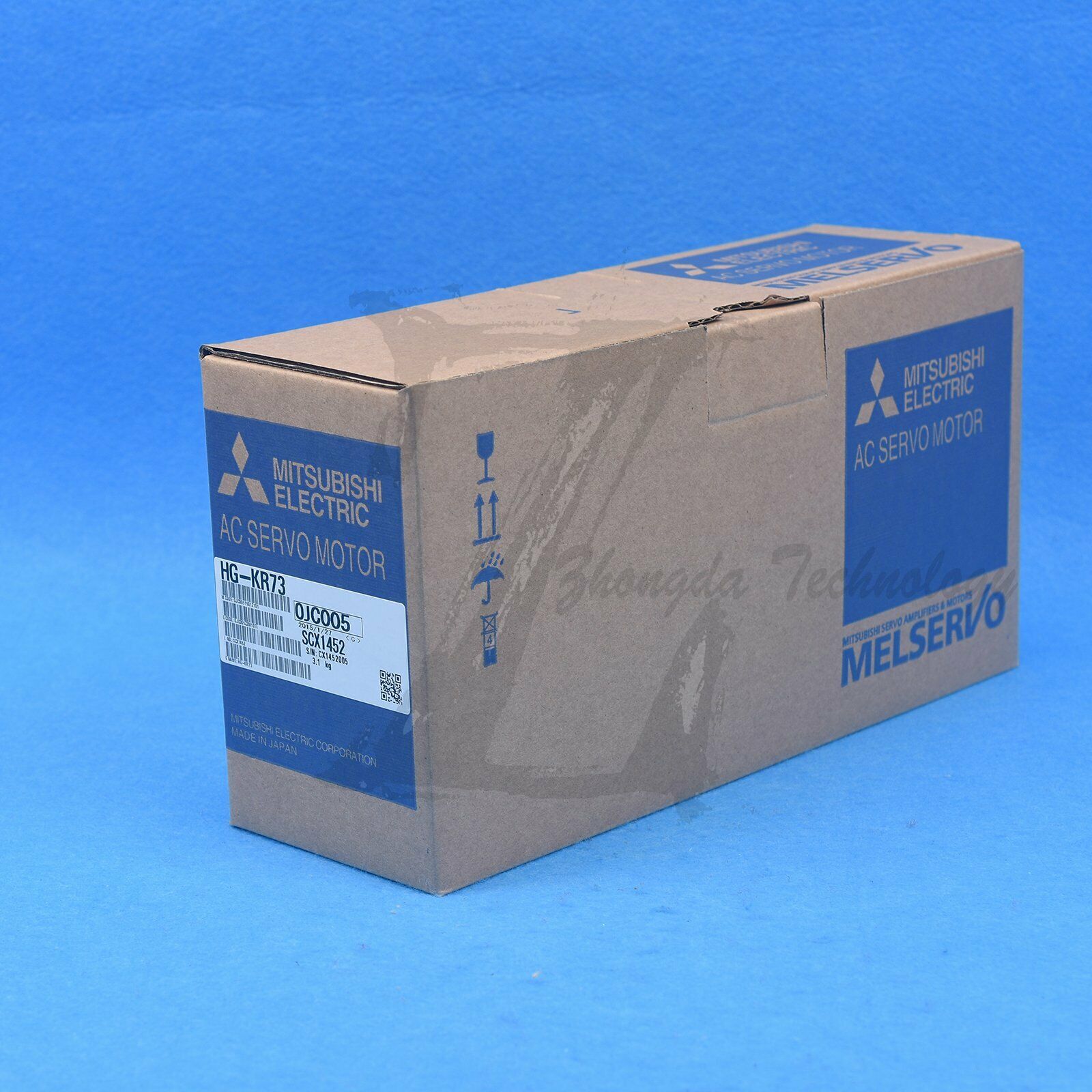 NEW Mitsubishi,Servo Motor 200 W, 200 V, 6000 rpm，1.9 Nm HG-KR73 - MITSUBISHI