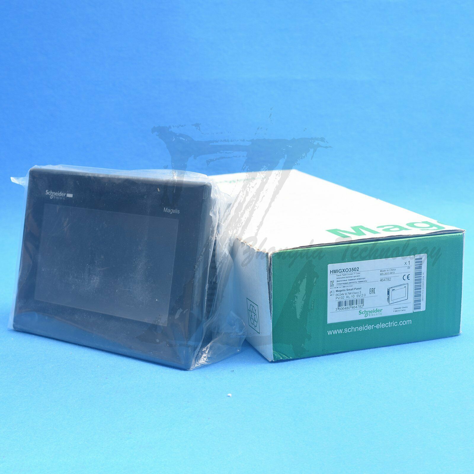 New Schneider Magelis 7" Color Panel Touch Screen HMIGXO3502 - SCHNEIDER