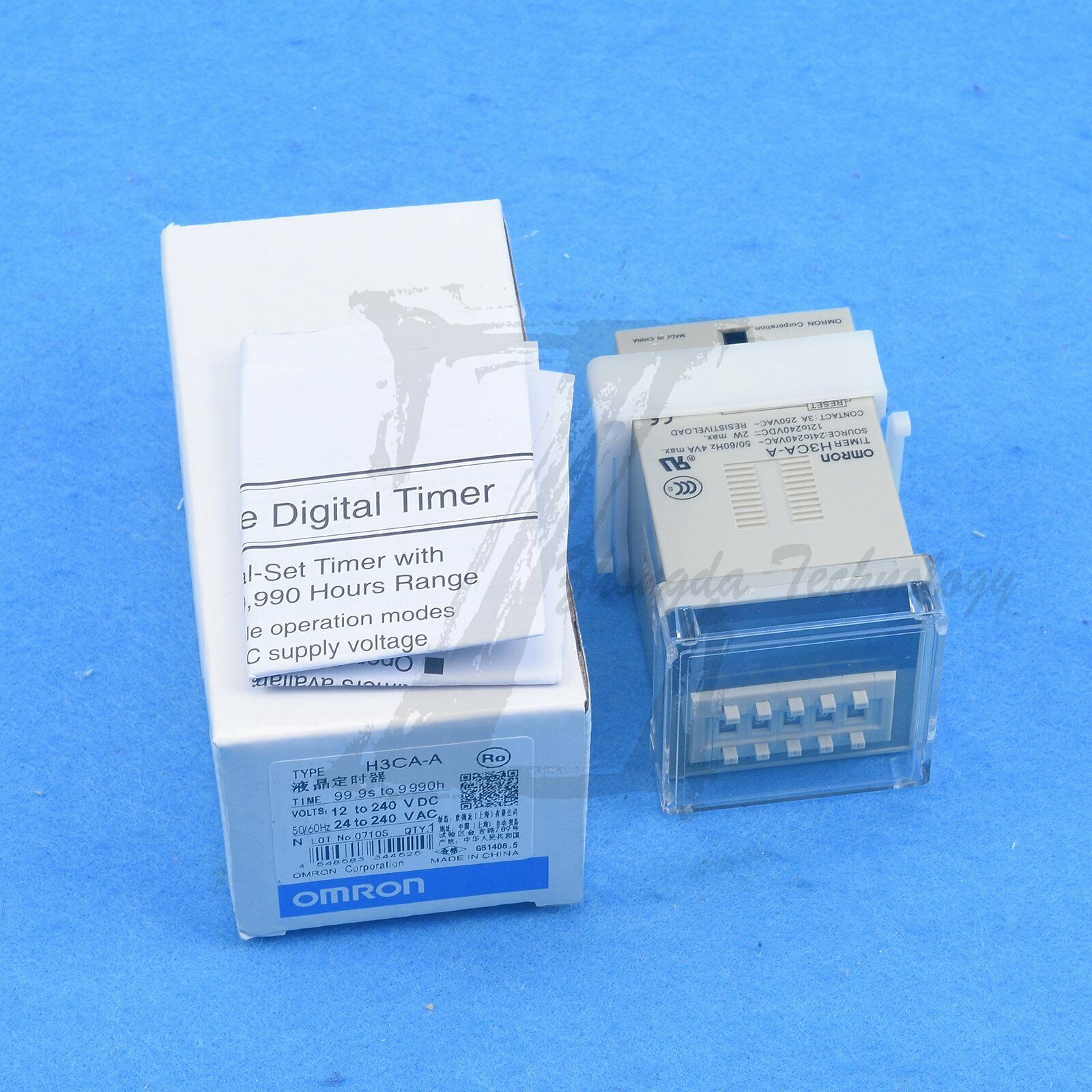 Omron H3CA-A Solid State Electronic Timer 12-240VDC/24-240VAC