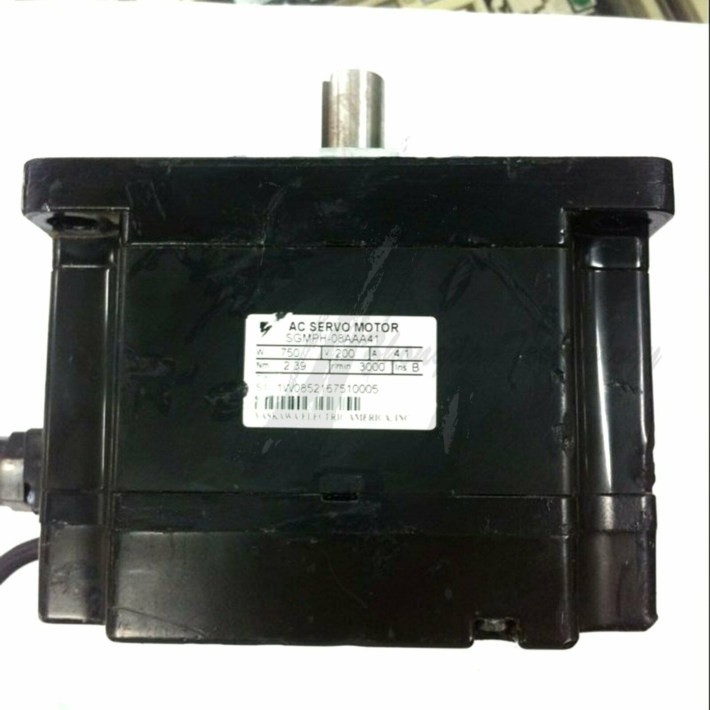 Used Yaskawa Servo Motor SGMPH-08AAA41 good - YASKAWA