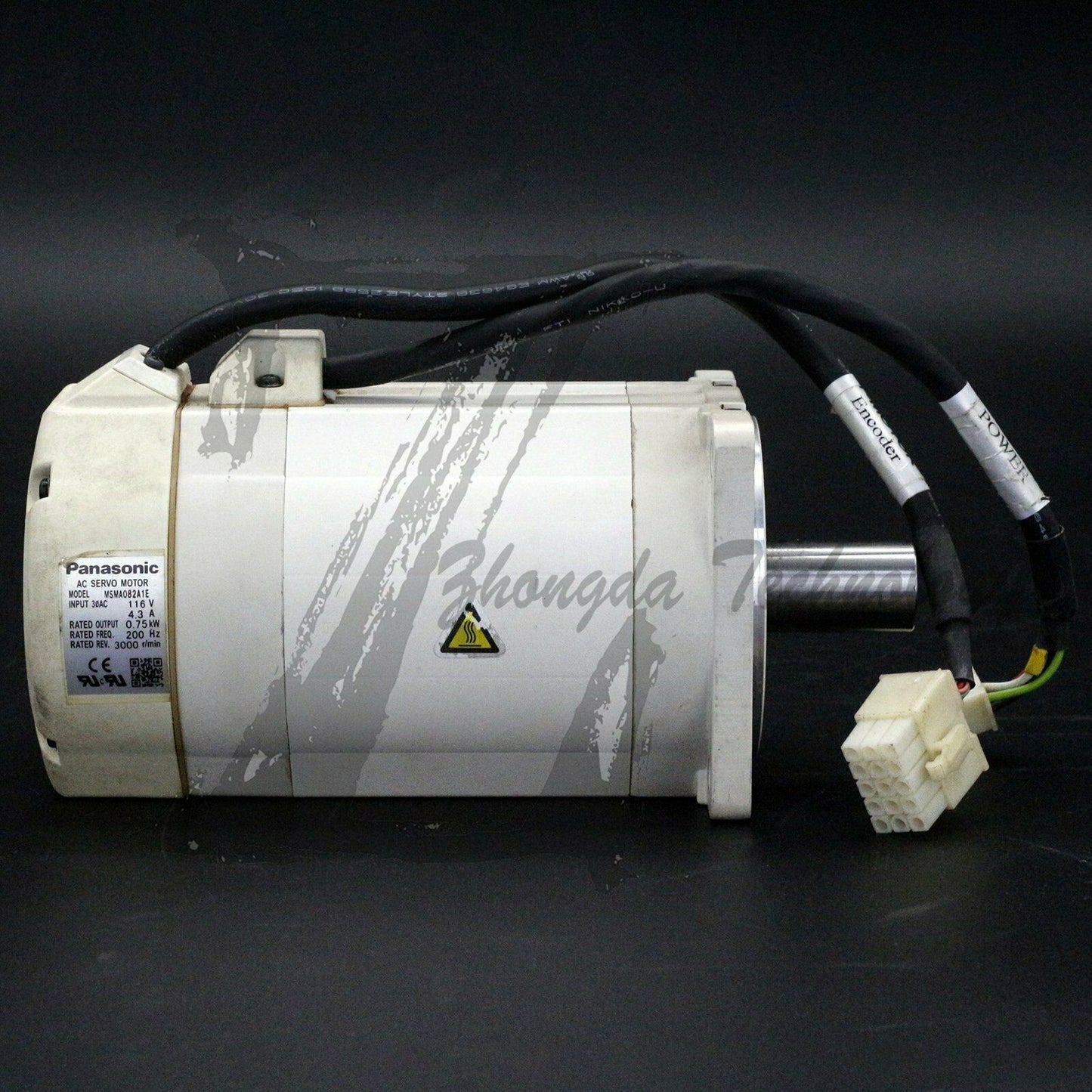 Used Panasonic AC servo motor 750W MSMA082A1E - PANASONIC