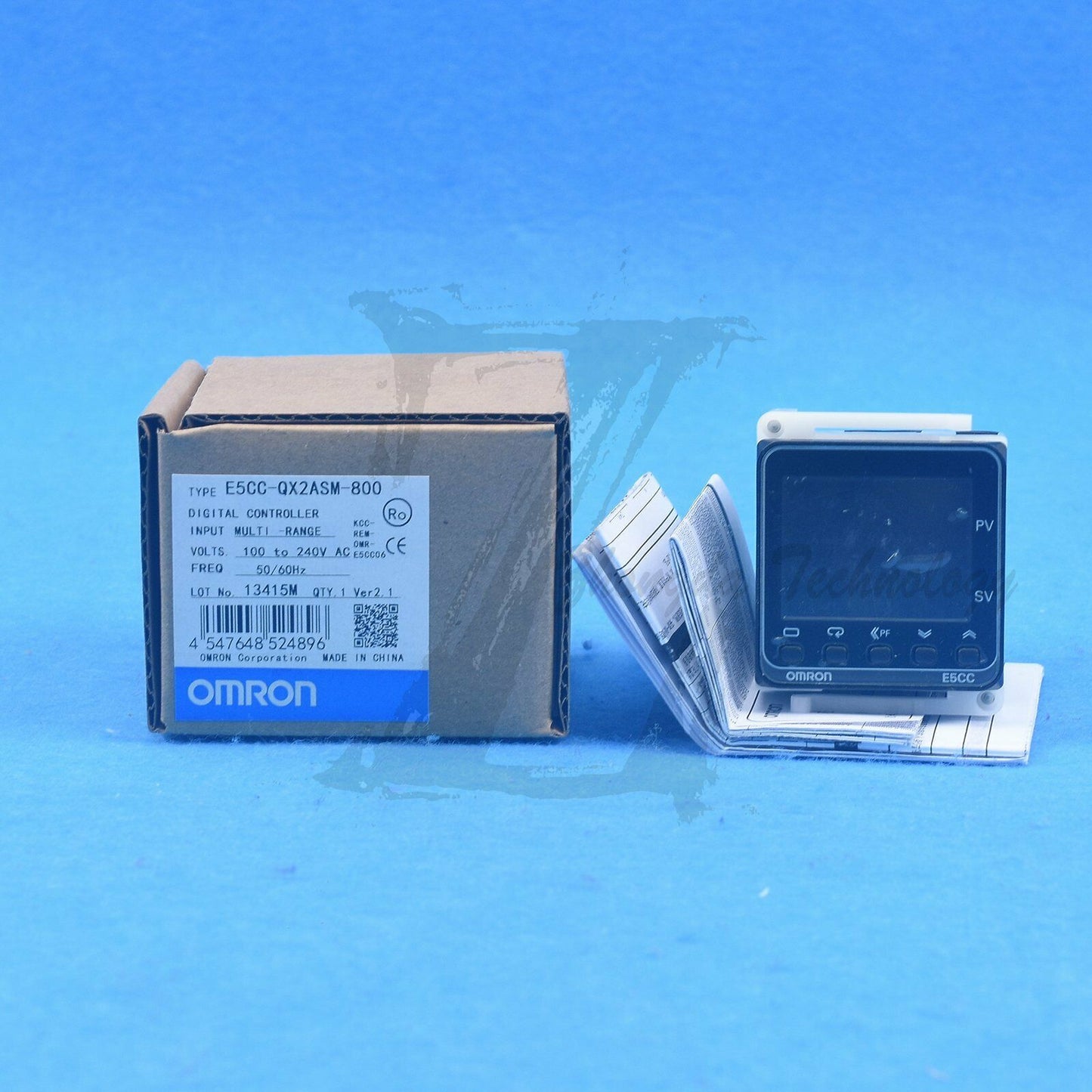New Omron temperature controller E5CC-QX2ASM-800 - OMRON