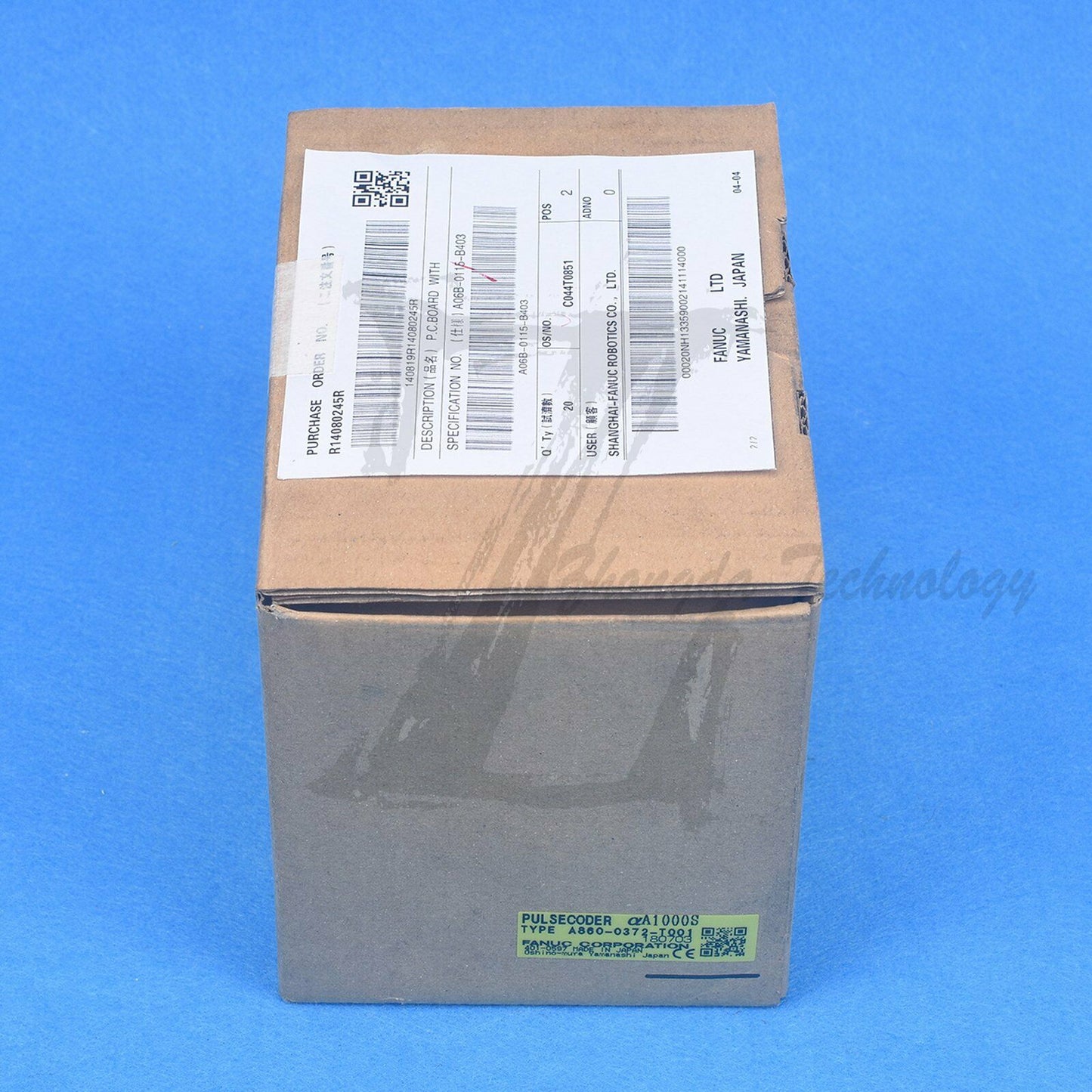 New fanuc AC SERVO MDL BiS.05/6000, ST, SLK, 24V DC BRK, b64ia,A06B-0115-B403 - FANUC