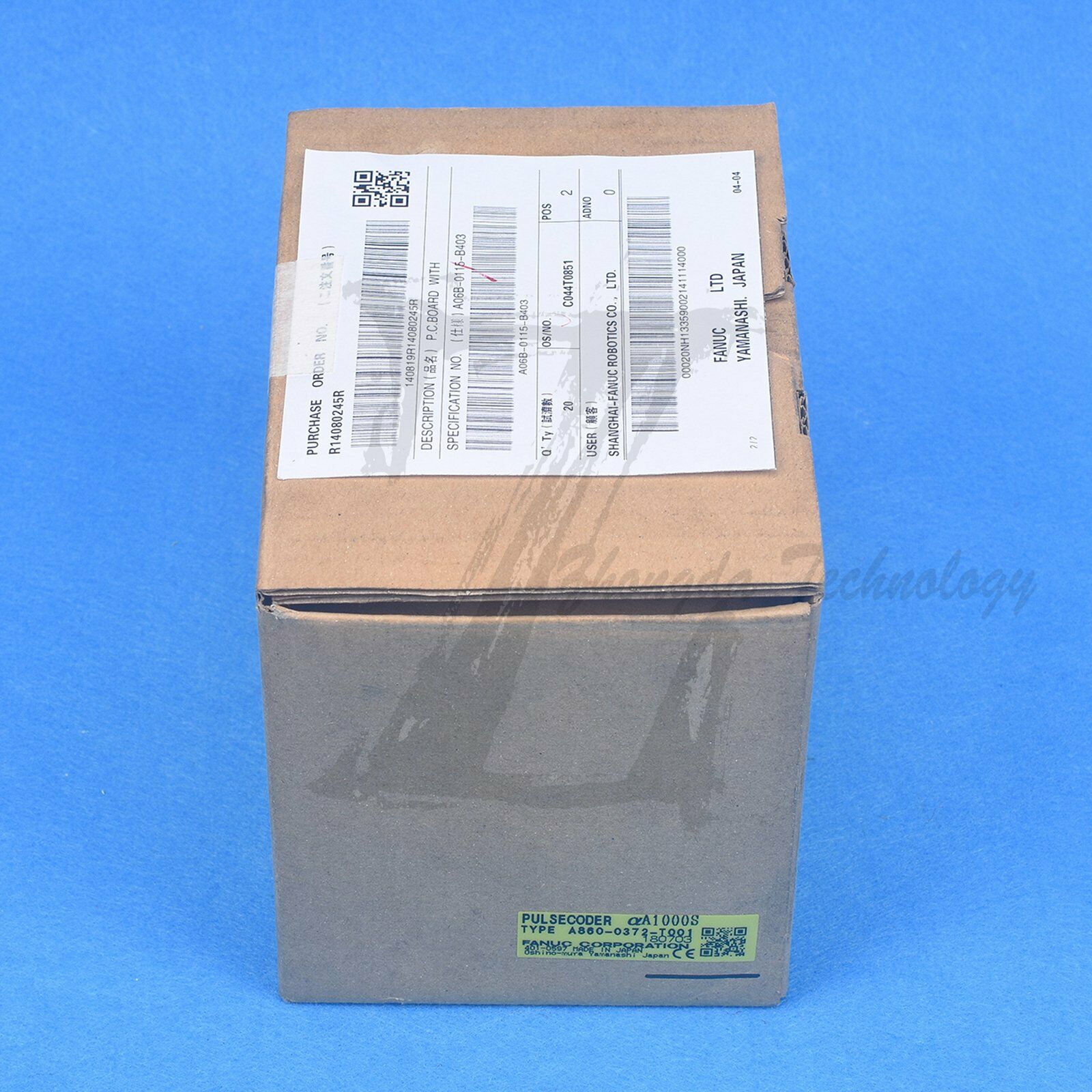 New fanuc AC SERVO MDL BiS.05/6000, ST, SLK, 24V DC BRK, b64ia,A06B-0115-B403 - FANUC