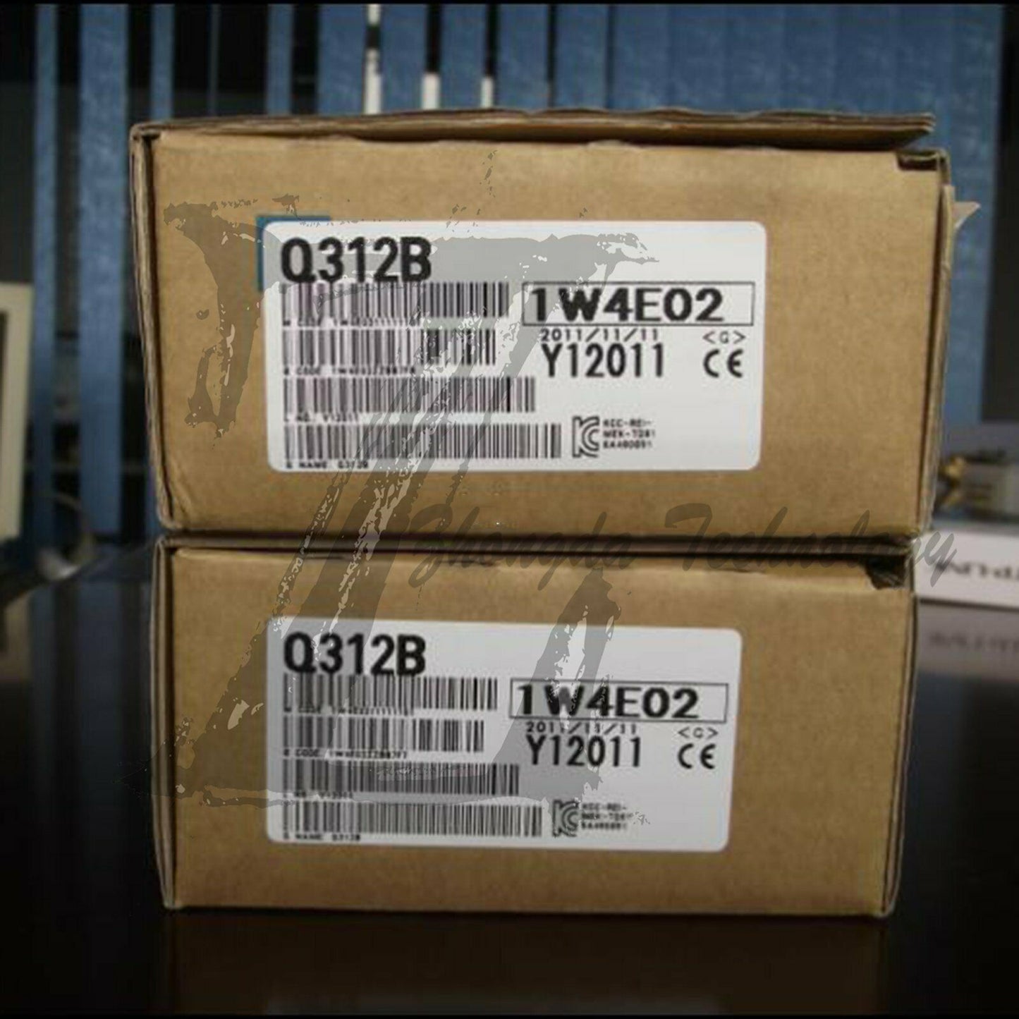 New Mitsubishi Electric Q312B Q Controller DIN Rail Mount Base Unit 12 Slots - MITSUBISHI