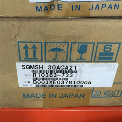 New In Box Yaskawa servo motor SGMSH-30ACA21 AC servo motor - YASKAWA