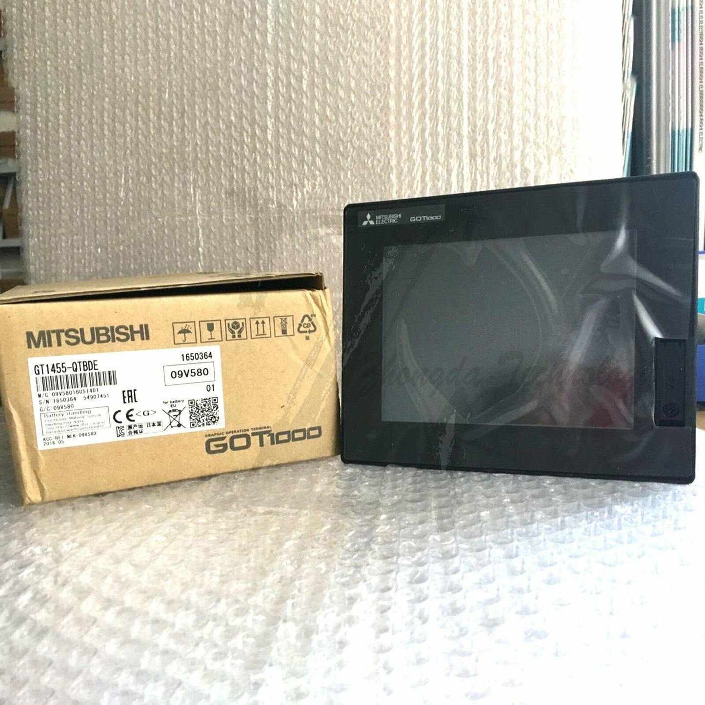 NEW Mitsubishi GT1000 Series 5.7" GT1455-QTBDE Human Machine Interface - MITSUBISHI