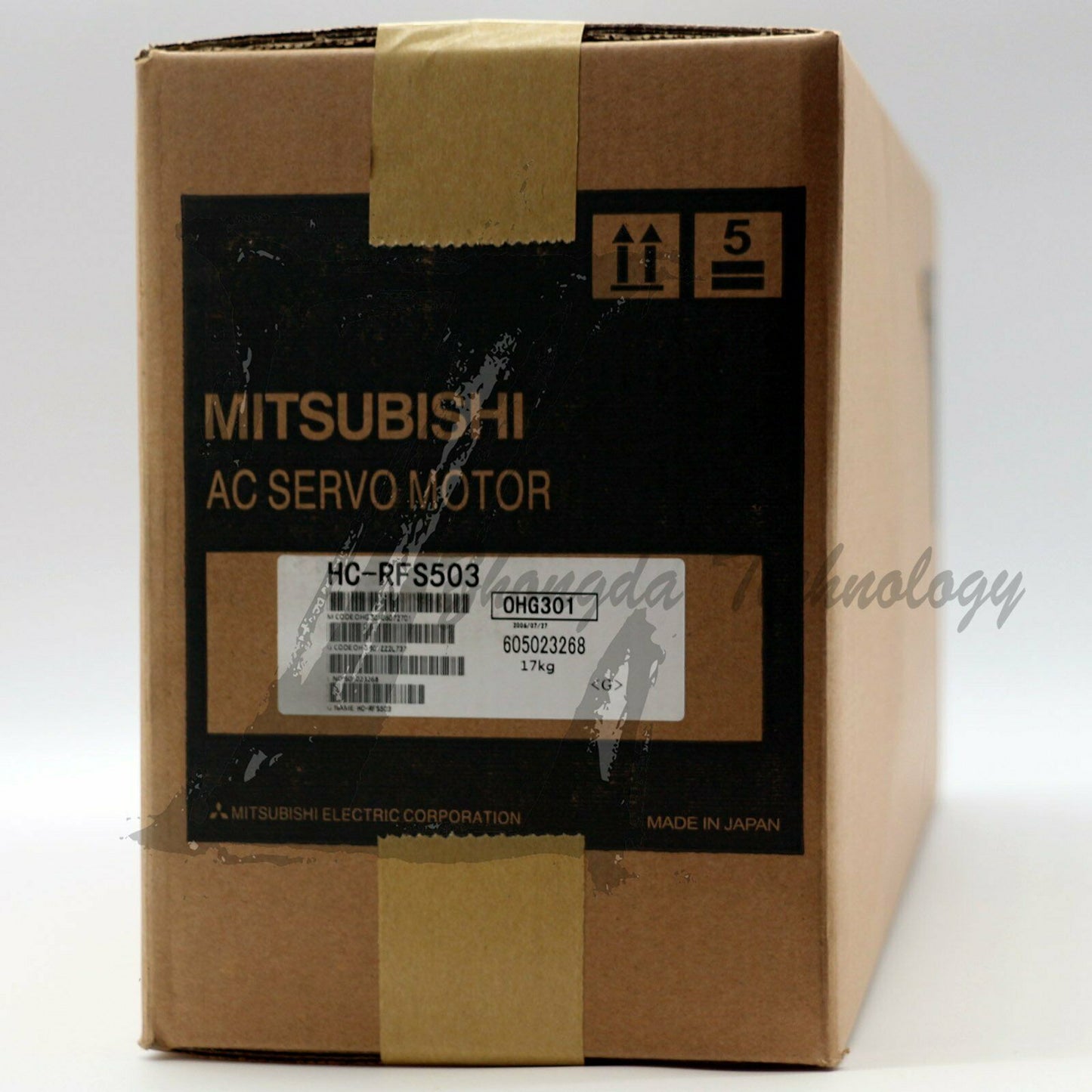 NEW Mitsubishi AC servo motor 127V 28A 5KW 3000RPM HC-RFS503 - MITSUBISHI