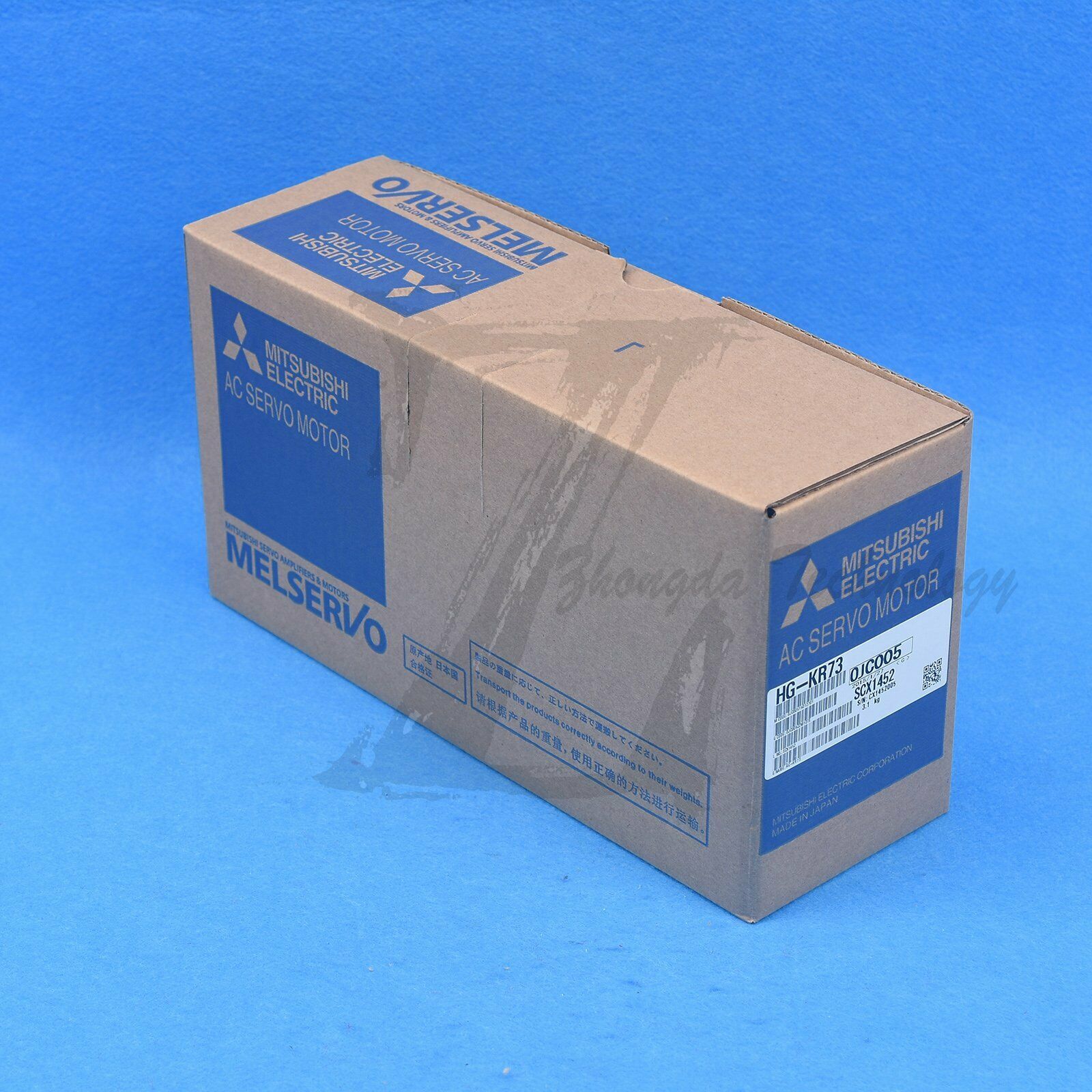 NEW Mitsubishi,Servo Motor 200 W, 200 V, 6000 rpm，1.9 Nm HG-KR73 - MITSUBISHI