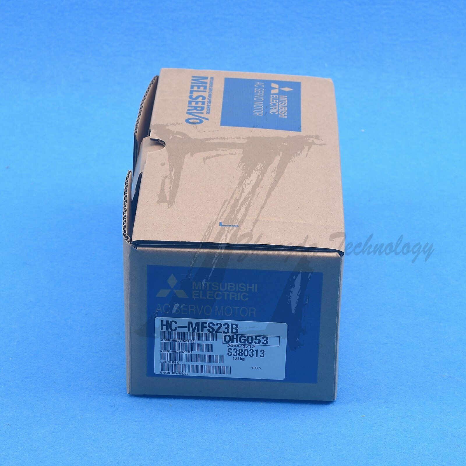 Mitsubishi Servo Motor 0.2 kW 200 V & 400 V 5 A 4500 rpm 0.64 Nm HC-MFS23B - OMRON