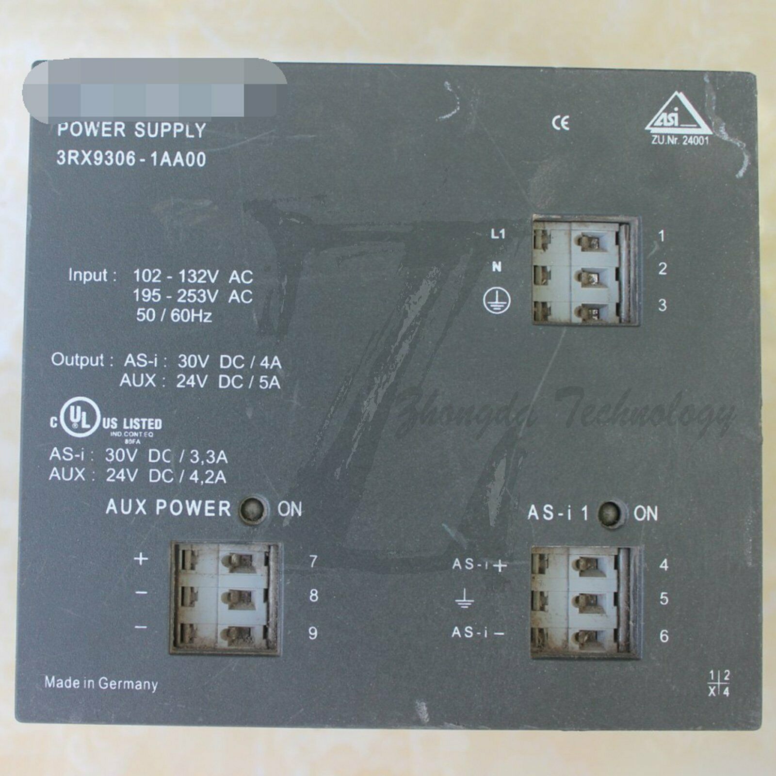 Used Siemens Switching power supply 3RX9306-1AA00 Tested Good