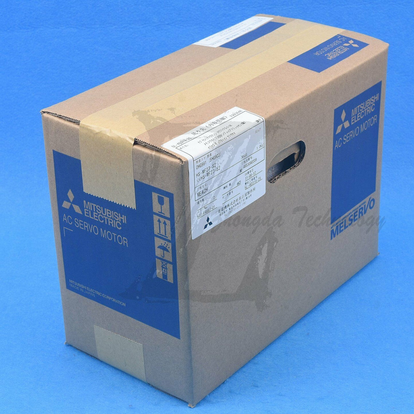 Mitsubishi, Servo Motor, 0.2 kW, 200 to 230 V, 1.5 A, 3000 rpm，HS-MF23EX-S2 - MITSUBISHI