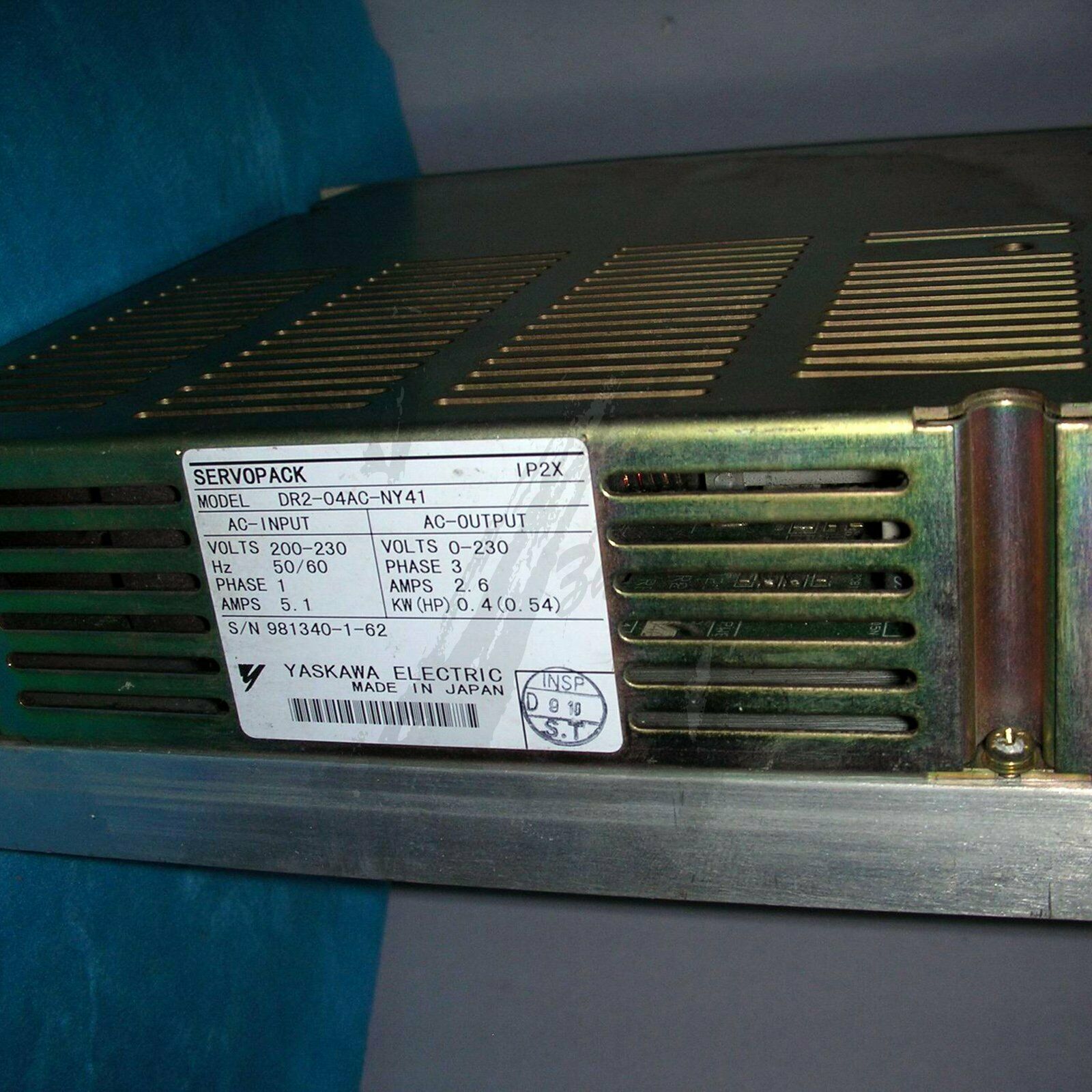 Used Yaskawa servo driver DR2-04AC-NY41 Tested In Good Condition - YASKAWA