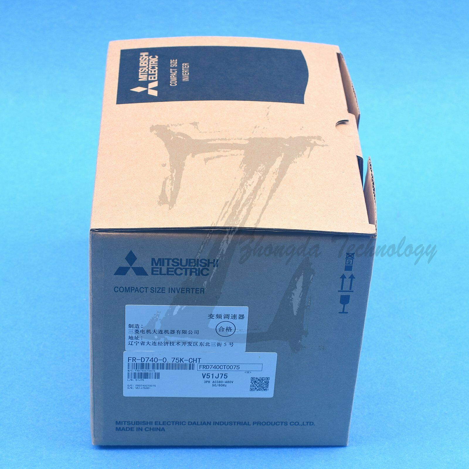 NEW Mitsubishi inverter FR-D700 three-phase 400V FR-D740-0.75K-CHT 0.75KW - MITSUBISHI