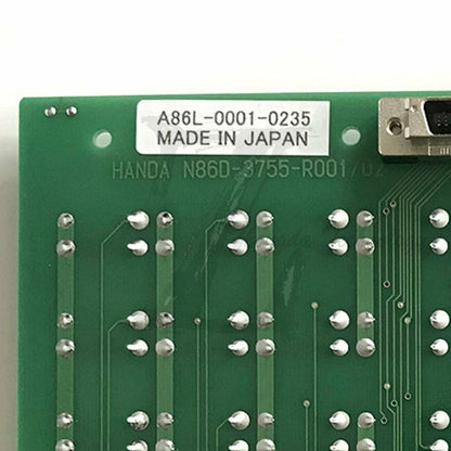 Used FANUC A86L-0001-0235 System button board Tested It In Good Condition - FANUC