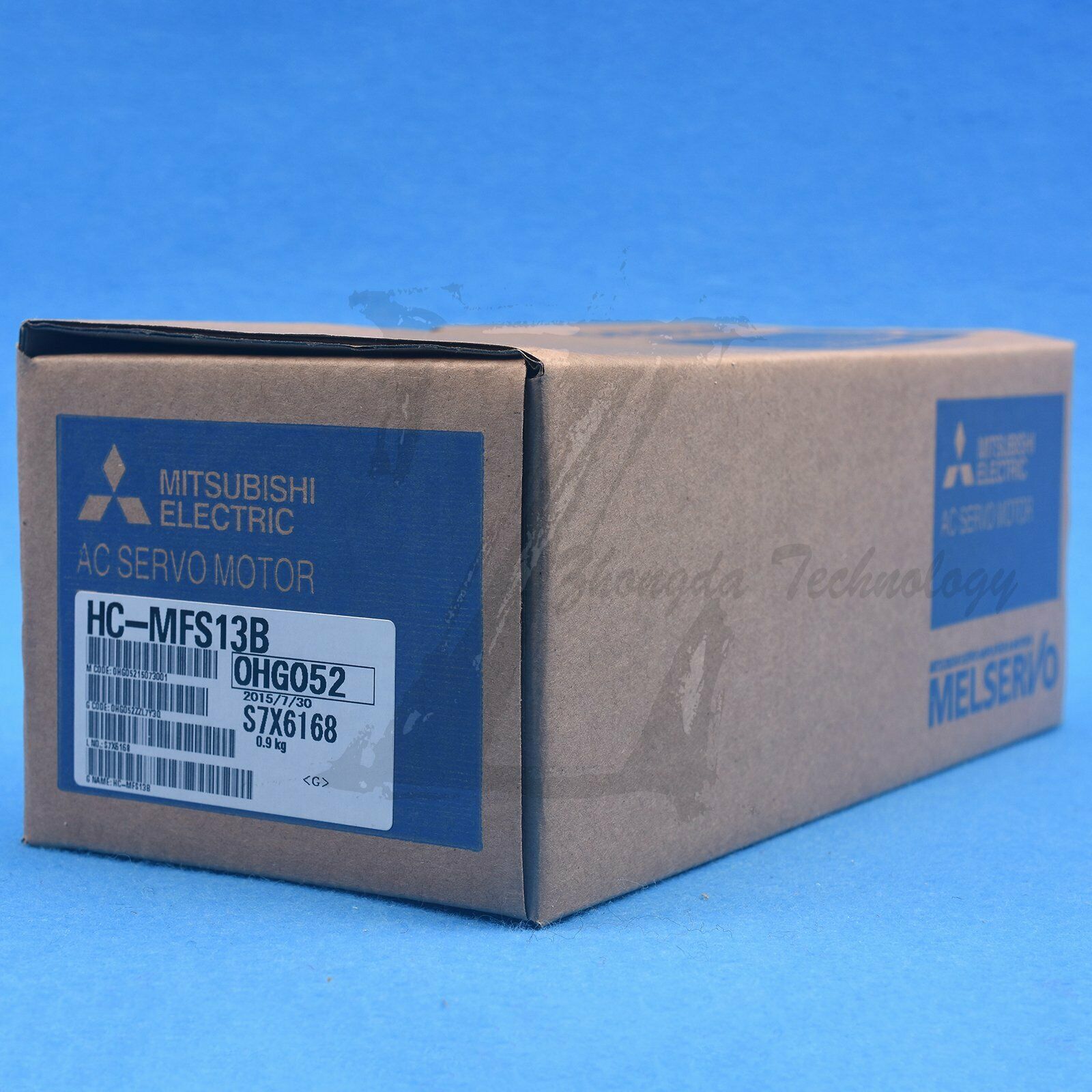 NEW Mitsubishi Servo Motor 0.1 kW 200 V & 400 V 2.6 A 4500 rpm 0.32 Nm HC-MFS13B - MITSUBISHI