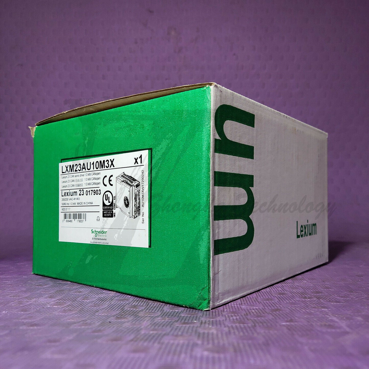 New Schneider LXM23AU10M3X : LXM23 servo drive - single phase 200...255 V - 1 kW - SCHNEIDER
