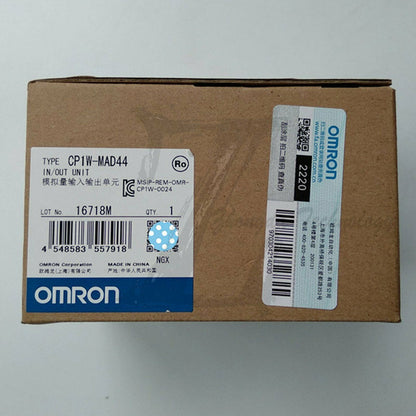 NEW Omron analog input and output module CP1W-MAD44 - OMRON