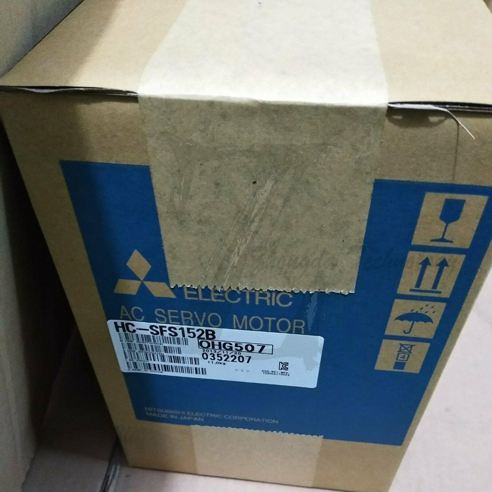 Mitsubishi AC Servo Motor 1.5 kW，2000 rpm，HC-SFS152B - MITSUBISHI