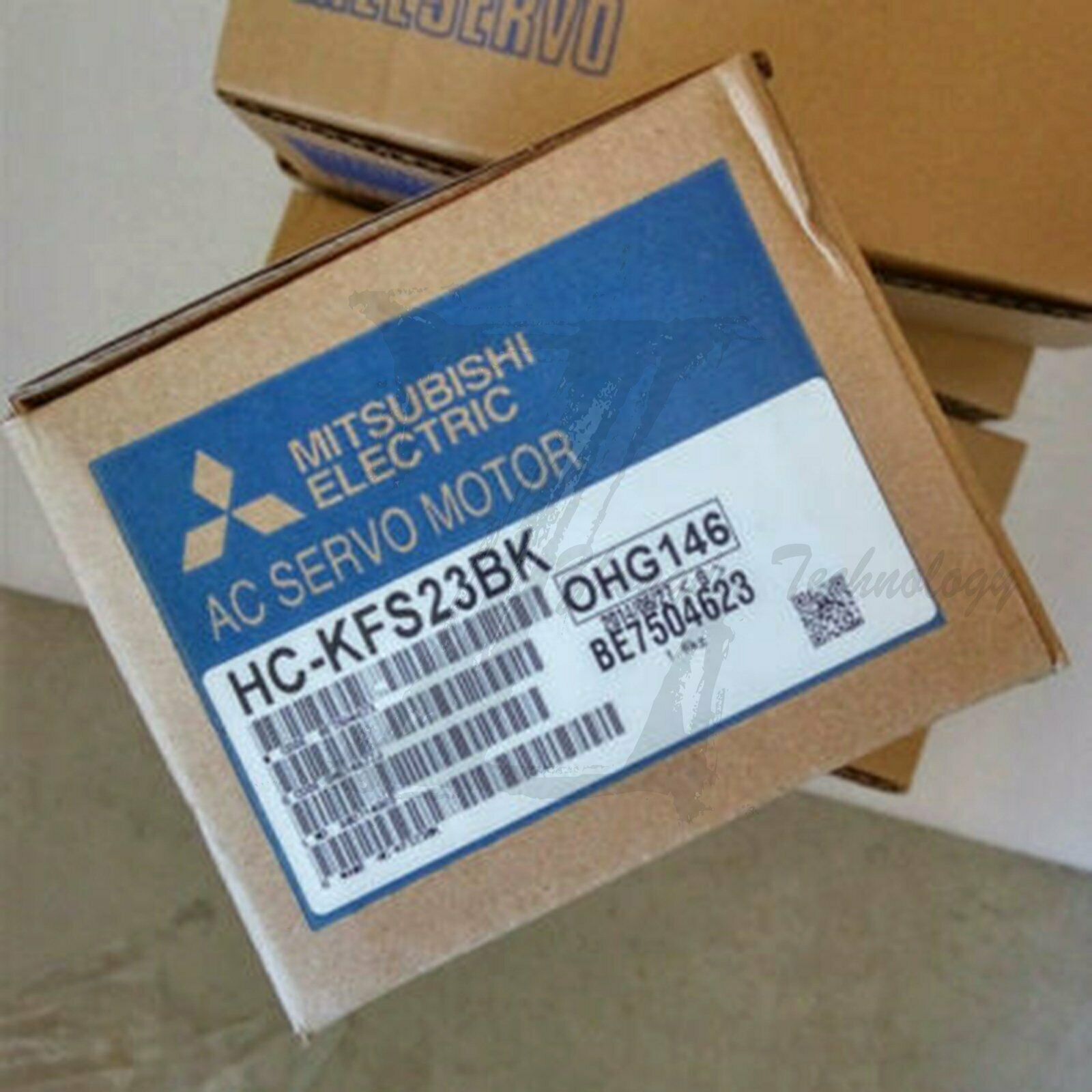 Mitsubishi, Servo Motor, 0.2 kW, 3.4 A，118 V, 4500 rpm，1.9 Nm HC-KFS23BK - MITSUBISHI