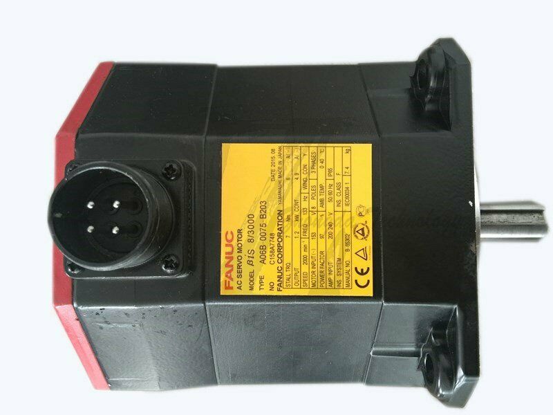 New FANUC A06B-0075-B203 AC SERVO MDL BiS8/3000, ST, KEY, b128ia - FANUC